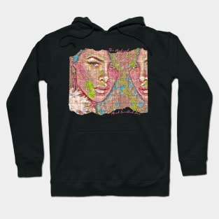 COMING SOON! YOU CAN HAVE THE PUZZLE PIECES REMOVED TO REVEAL A CLEARER PICTURE or change the color of the puzzle pieces (By Special Request).   Torn Paper and Puzzle Pieces/ The Highest Most Exalted One. Hoodie